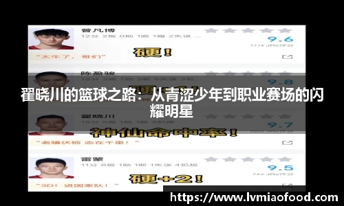 翟晓川的篮球之路：从青涩少年到职业赛场的闪耀明星